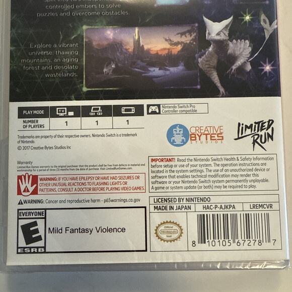 Embers of Mirrim - Limited Run Games (Nintendo Switch) NEW SEALED - Picture 3 of 5